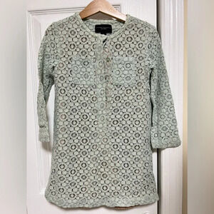 Victoria Beckham Girls Lace Dress Size XS-5